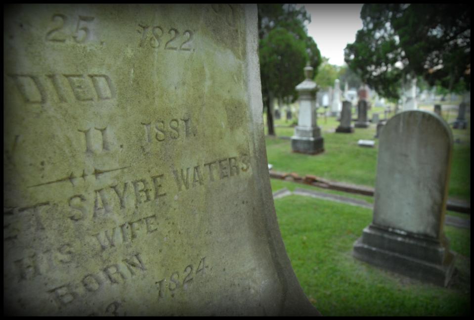 Many of Cedar Grove's older headstones contain the kind of elegant, poetic verse rarely found on more modern grave markers.