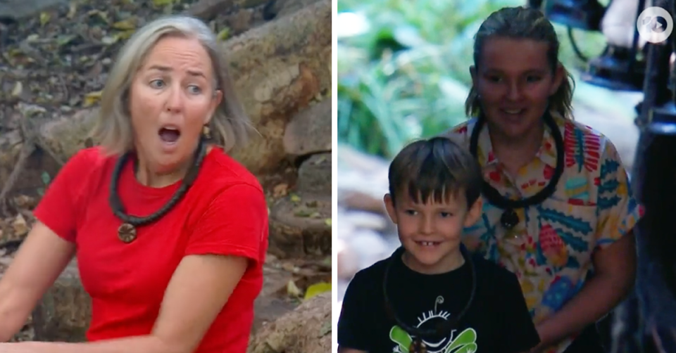 I'm A Celebrity's Liz Ellis and her family