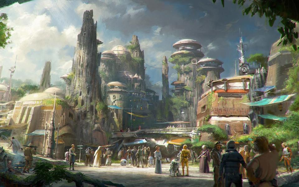 star wars land, orlando, usa