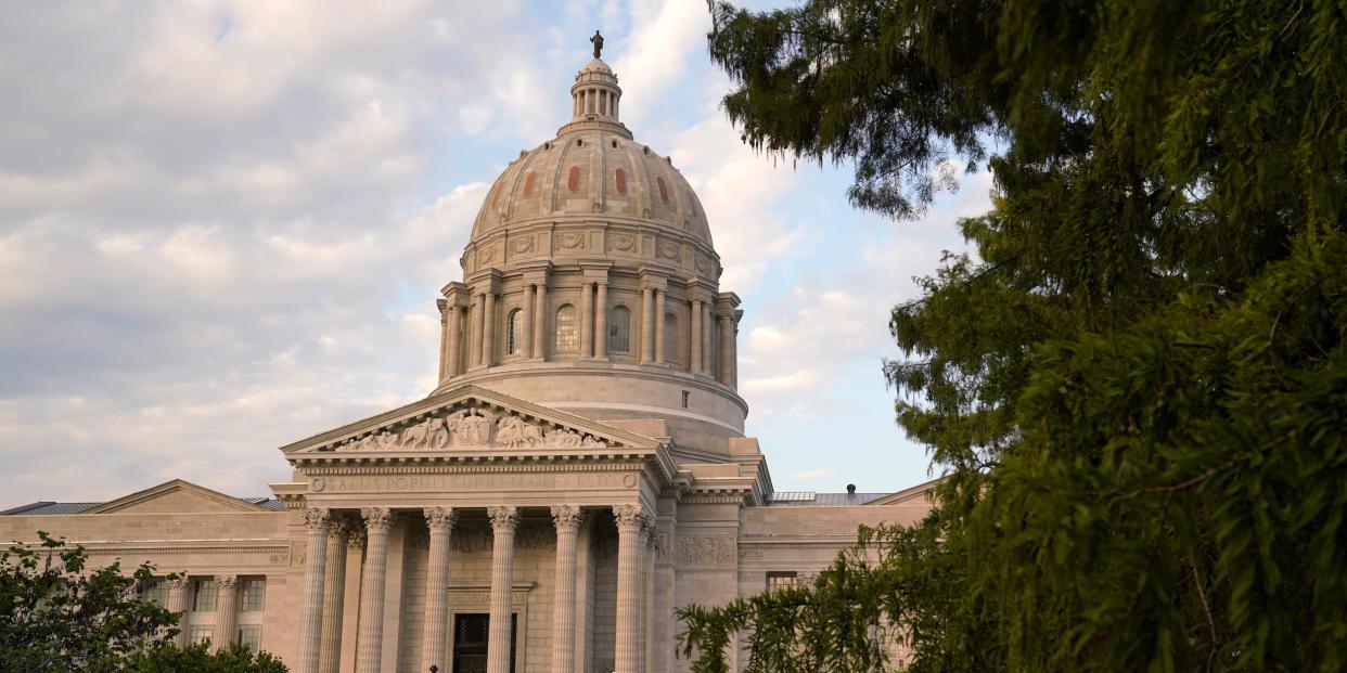 The Missouri Capitol in Jefferson City