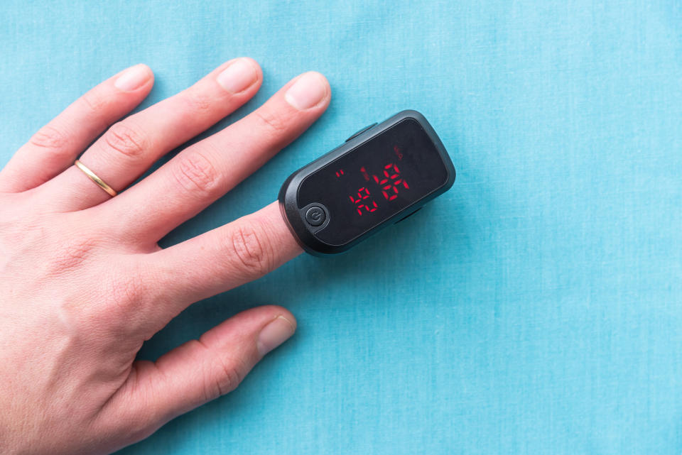 Pulse oximeters are flying off the shelves. (Photo: Getty)