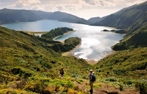 Lagoa do Fogo San Miguel, Azores - Credit: Getty