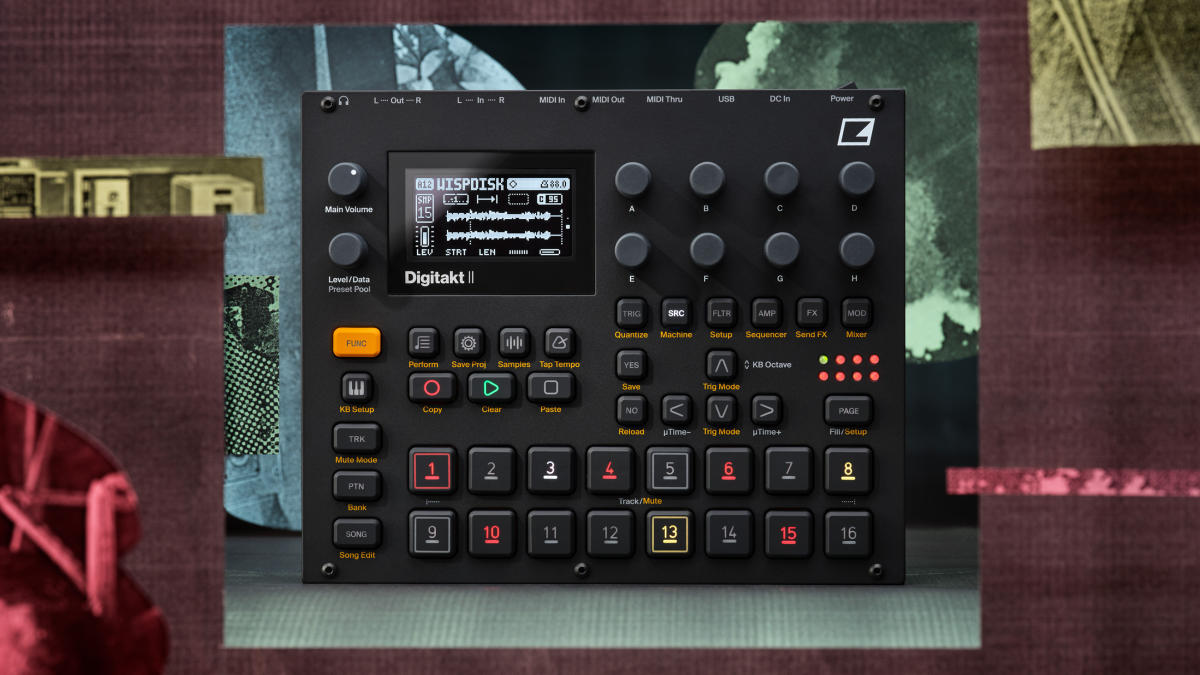 Elektron Digitakt II unveiled with stereo sampling, an expanded 