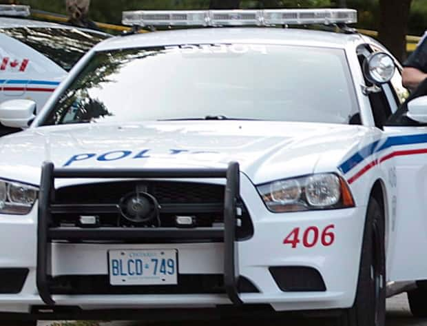 Barrie Police have cancelled an Amber Alert for a three-year-old girl, who they earlier said was missing and last seen Monday afternoon in the Lampman Lane Park area of Barrie. (Benjamin Ricetto/The Canadian Press - image credit)