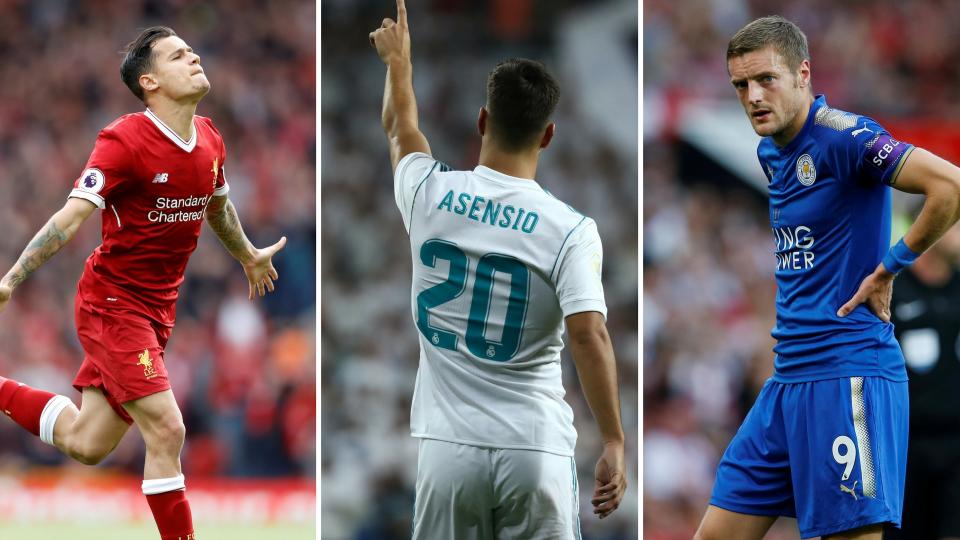 Vardy, Asensio and Coutinho are all being linked with moves