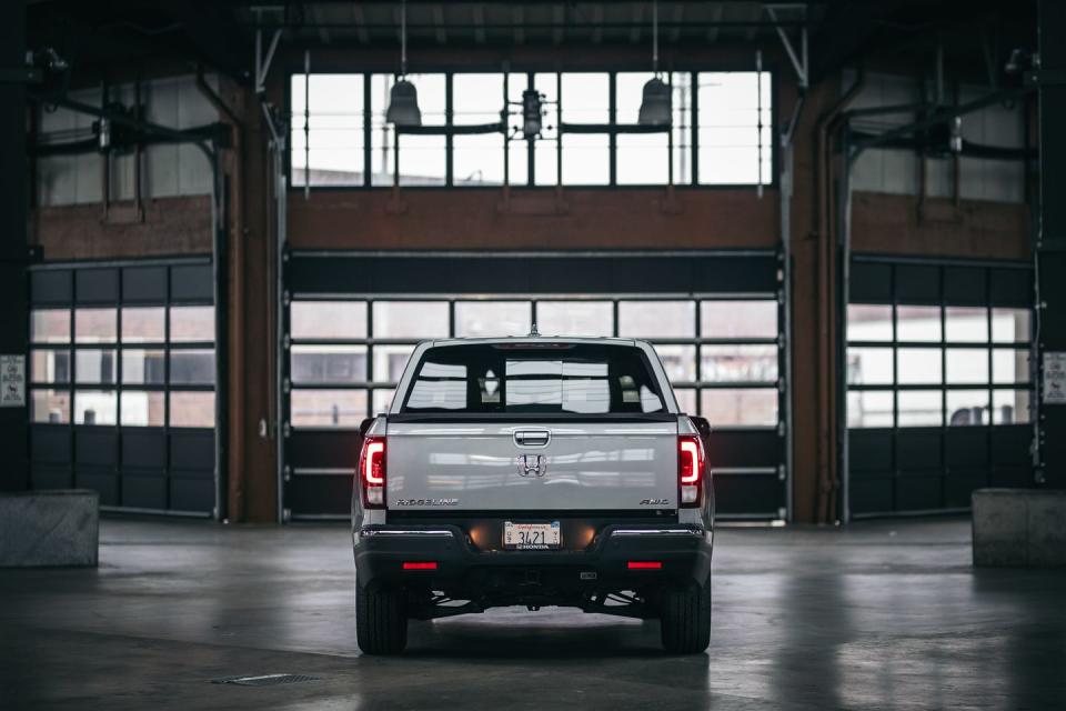 <p>It’s the only pickup on the market with a transverse-mounted engine (a 280-hp 3.5-liter V-6).</p>