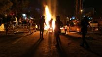 <p>Demonstration against high prices and the poor state of the economy under President Hassan Rouhani, during which an Iranian protester was shot dead by police in Dourod, Iran. Jan. 1, 2018. (Photo: AY-COLLECTION/SIPA/REX/Shutterstock) </p>