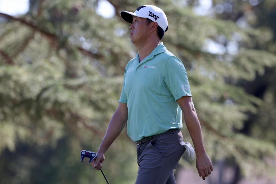 David Lipsky of the United States walks on the seventh fairway during the second round of the Procore Championship 2024 at Silverado Resort on September 13, 2024 in Napa, California. (Photo by Jed Jacobsohn/Getty Images)