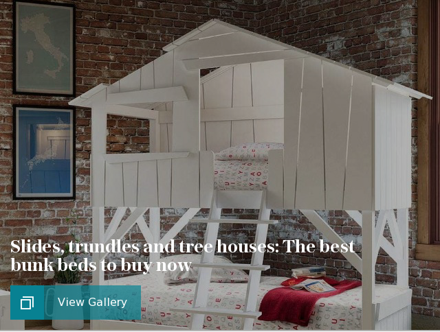 Slides, trundles and tree houses: The best bunk beds to buy now