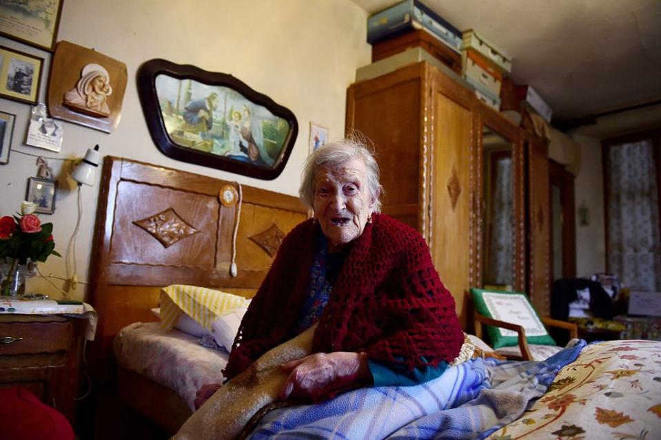 ITALY-OLDEST-PERSON-MORANO