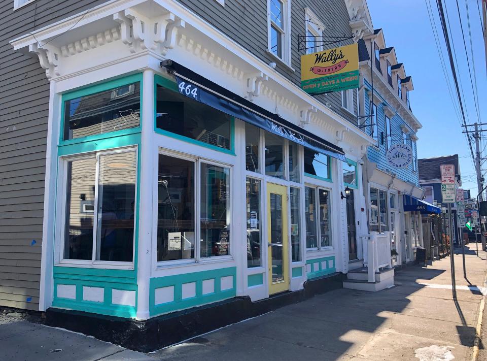 Wally's Wieners is located at 464 Thames St. in Newport.