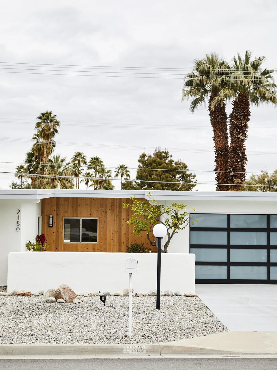 modern palm springs house