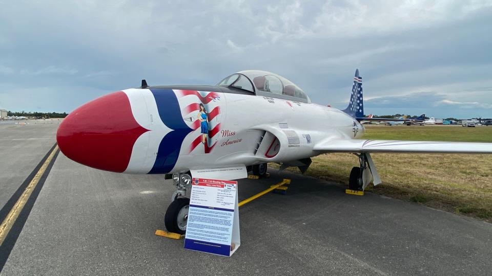 These aircraft will be featured at the Space Coast Air Show this weekend.