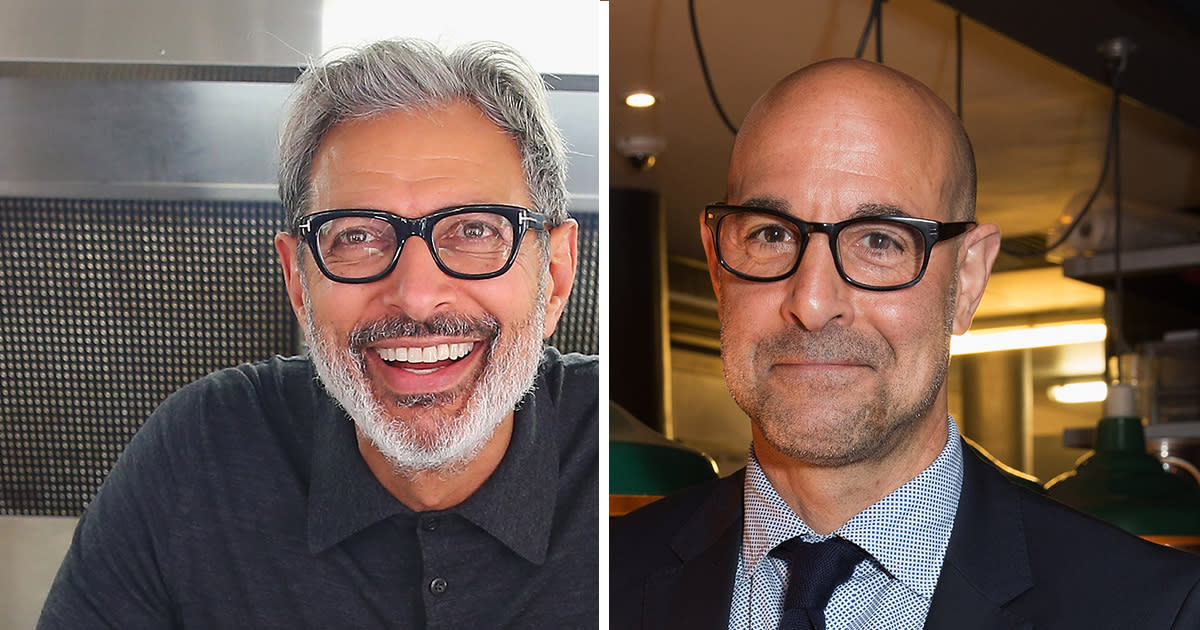 The internet wants to make a movie where Jeff Goldblum and Stanley Tucci are husbands, and we’re 100% on board