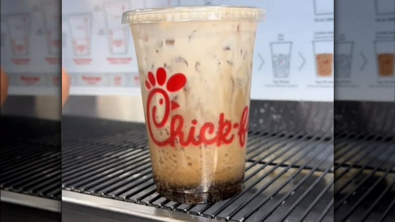 Dirty soda in Chick-fil-A cup