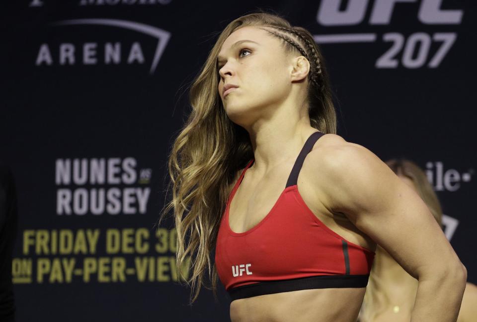 Should former UFC champion Ronda Rousey fight Cris Cyborg in the Octagon?