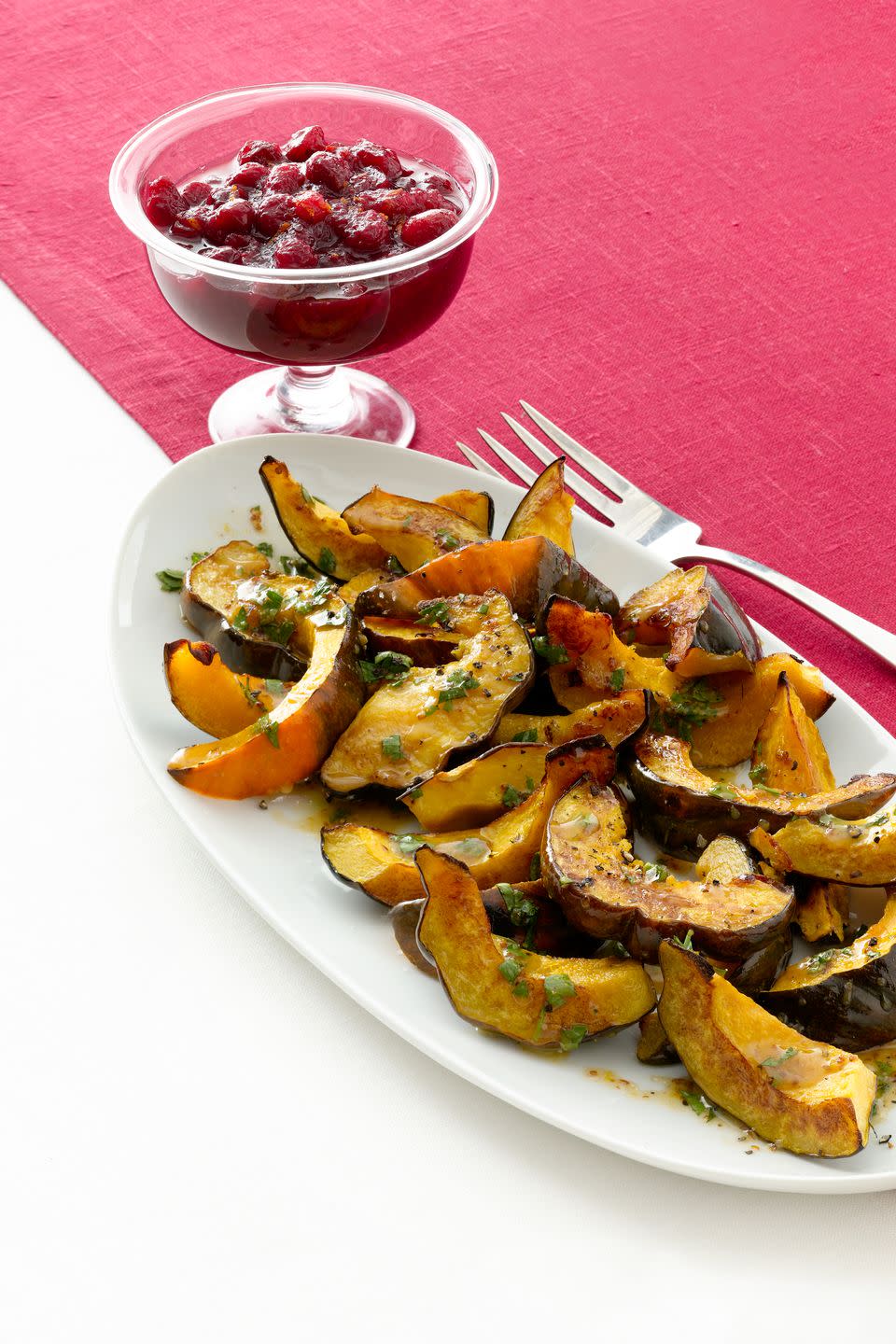 Roasted Acorn Squash with Cider Vinaigrette