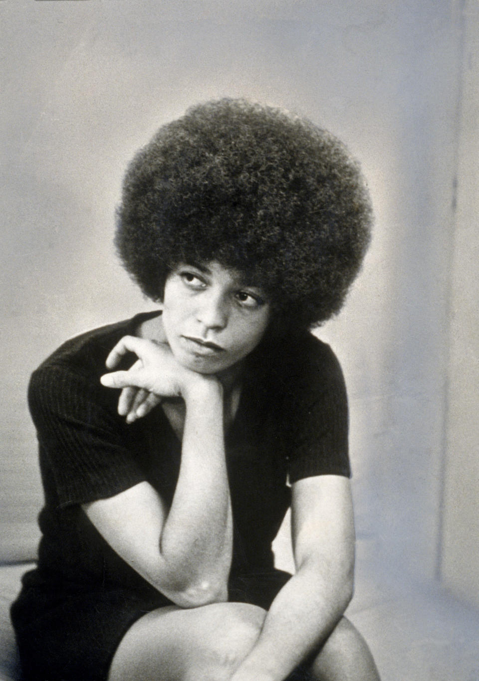 celeb hair angela davis