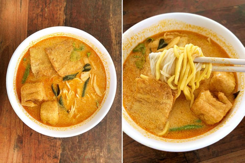 Enjoy classic curry noodles with rich broth and your preferred choice of noodles.