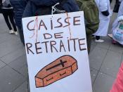 <p>"Caisse de retraite". (Photo Matthieu Brandely / Yahoo)</p> 