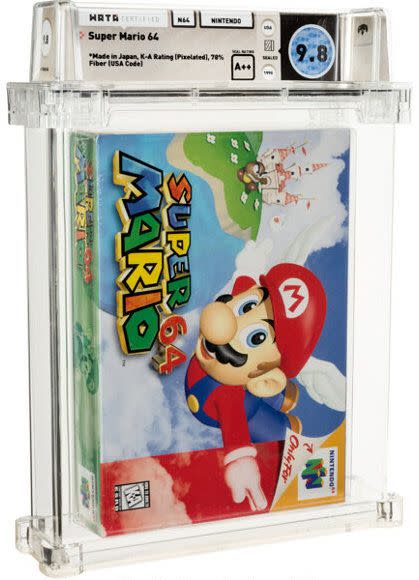 Super Mario 64 Sold for $1,560,000