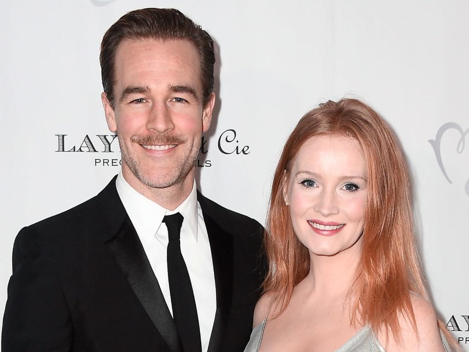 james van der beek wife