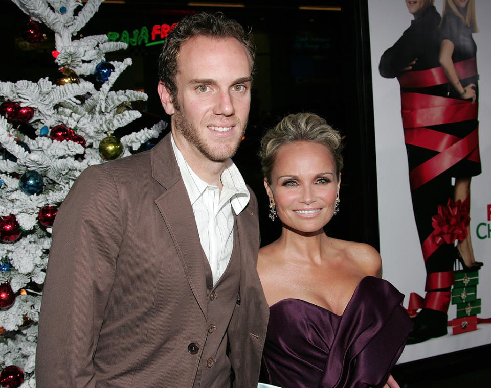 Four Christmases LA Premiere 2008 Kristin Chenoweth Charlie McDowell