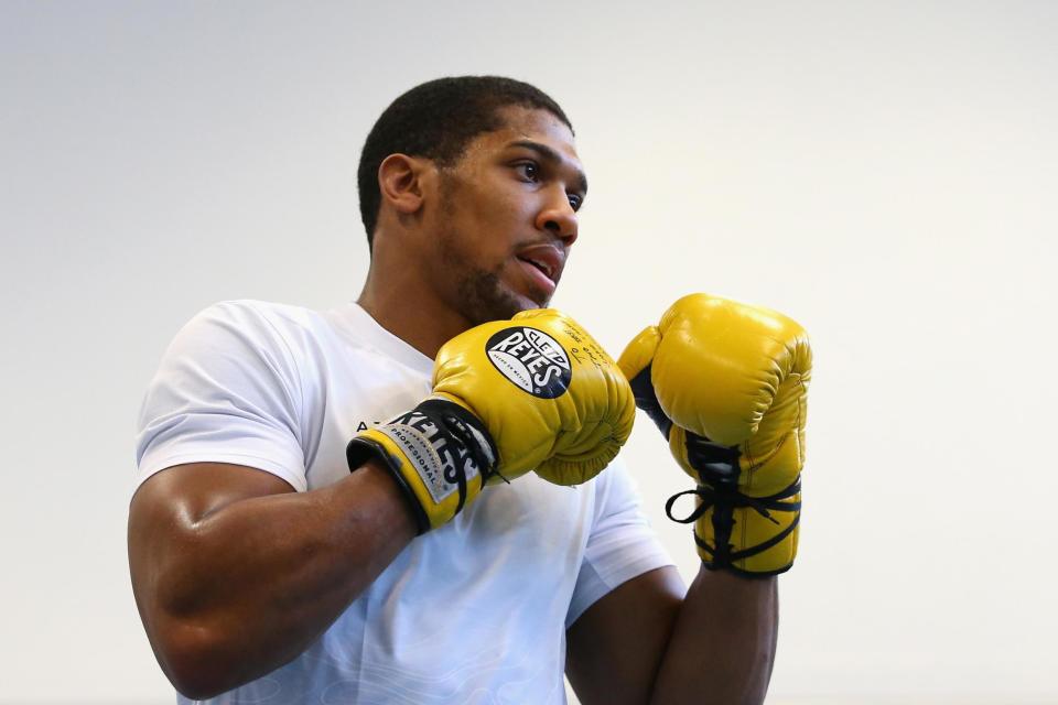 Focused | Anthony Joshua will take on Joseph Parker in Cardiff: Alex Livesey/Getty Images