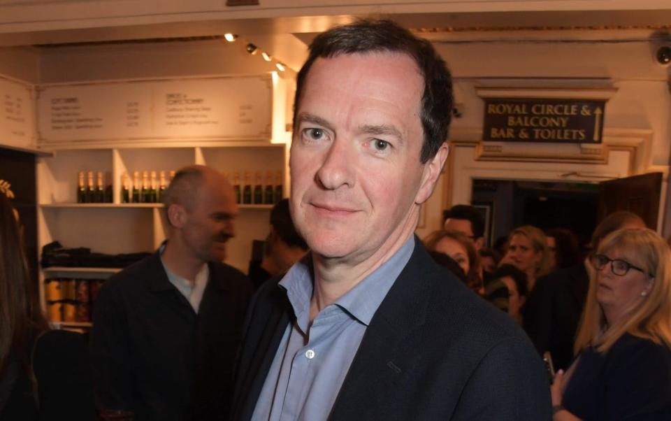 George Osborne, former chancellor, state pension - Dave Benett/Getty Images