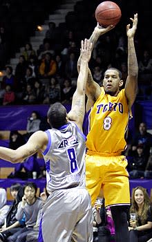 Jeremy Tyler averaged 16.2 points and 7.6 rebounds in his final six games in Japan