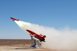 BQM-167 pair at launch for dual ship mission