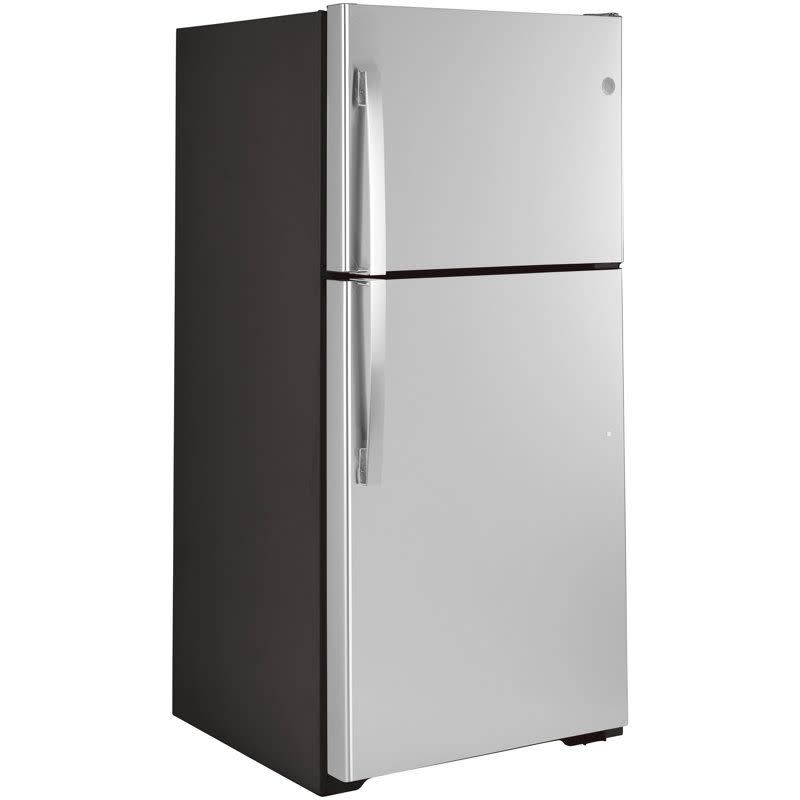 <p><a href="https://go.redirectingat.com?id=74968X1596630&url=https%3A%2F%2Fwww.wayfair.com%2F--%2Fpdp%2Fge-appliances--33-top-freezer-21.9-cu.-ft.-refrigerator-gts22kynrfs-l881-geap2244.html&sref=https%3A%2F%2F" rel="nofollow noopener" target="_blank" data-ylk="slk:Shop Now;elm:context_link;itc:0;sec:content-canvas" class="link rapid-noclick-resp">Shop Now</a></p><p>21.9-Cu.-Ft. Top-Freezer Refrigerator</p><p>wayfair.com</p><p>$847.00</p>