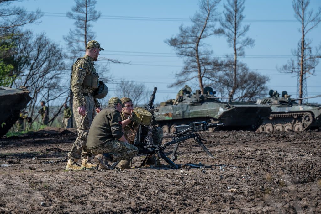 ukrainian armed forces train for critical spring counter offensive