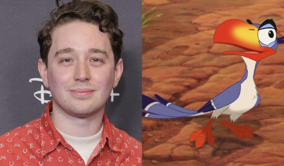 Preston Nyman as Zazu Dave Benett/Getty Images for Disney+; Walt Disney Studios