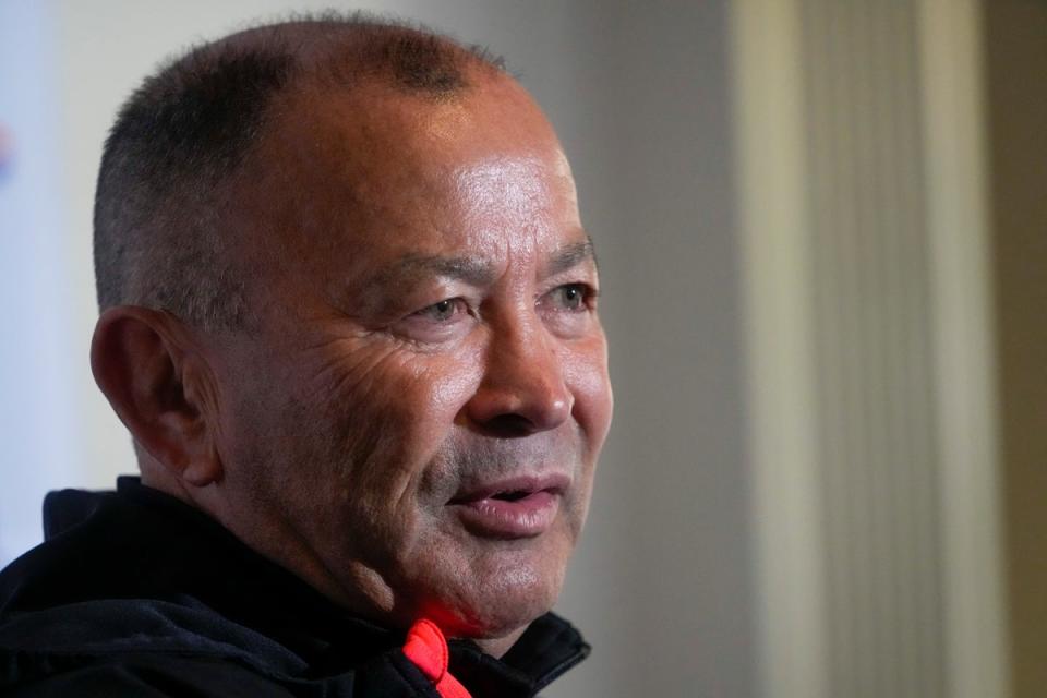 Eddie Jones was involved in an angry confrontation with an Australia fan after being called a ‘traitor’ at Saturday’s 21-17 victory at the Sydney Cricket Ground (Mark Baker/AP) (AP)