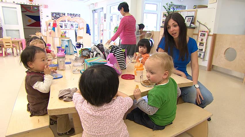 Parents and early childhood educators are raising concerns about the lack of child-care spaces in Kamloops, B.C. (CBC News - image credit)