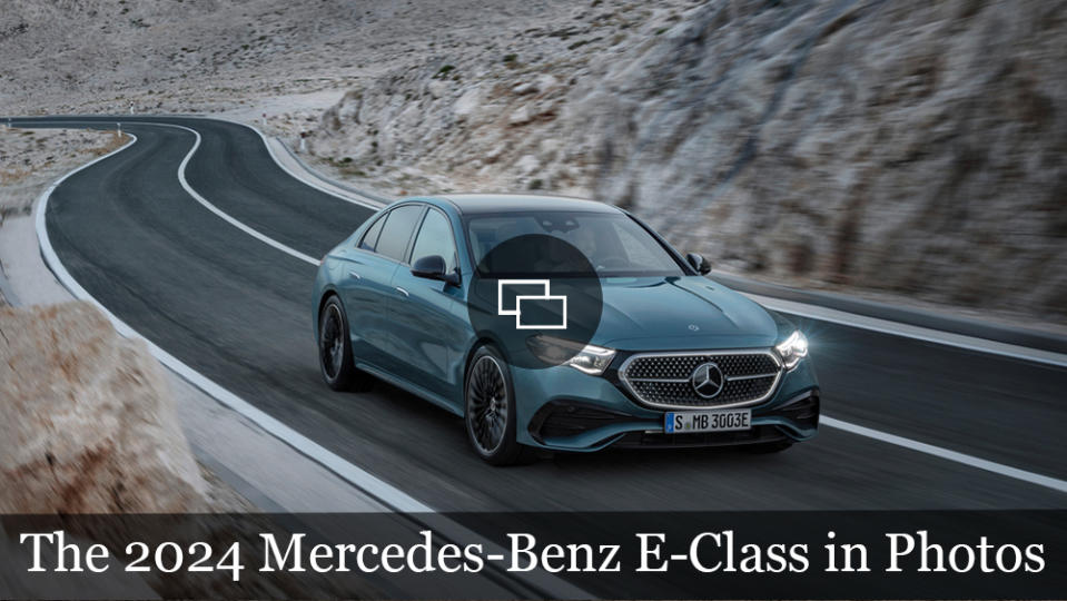 The 2024 Mercedes-Benz E-Class in Photos