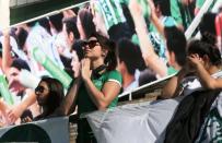 <p>A fan of Chapecoense soccer team prays at the Arena Conda stadium in Chapeco, Brazil, November 29, 2016. REUTERS/Paulo Whitaker </p>