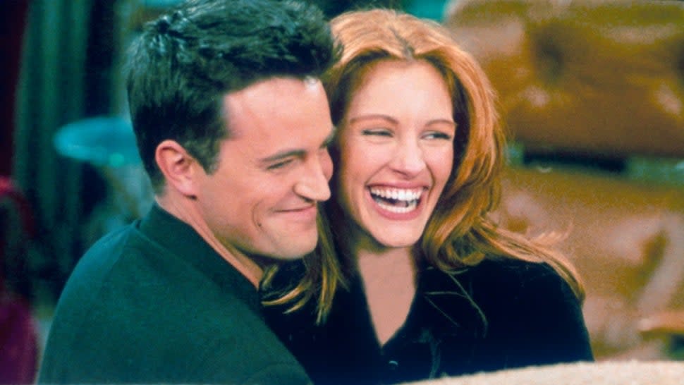 Matthew Perry and Julia Roberts