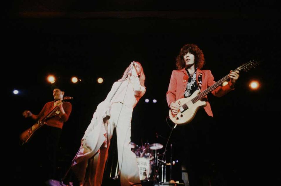 Rick Nielsen, Robin Zander, Tom Petersson live at Nippon Budokan, Tokyo, April 1978