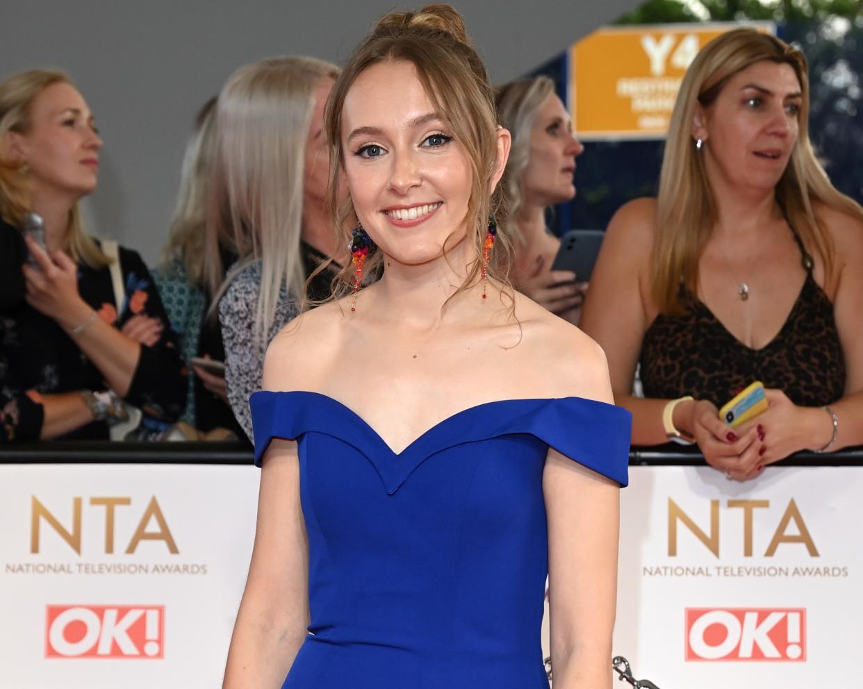 Rose Ayling-Ellis at the NTAs where she was nominated for best newcomer. (Getty Images)