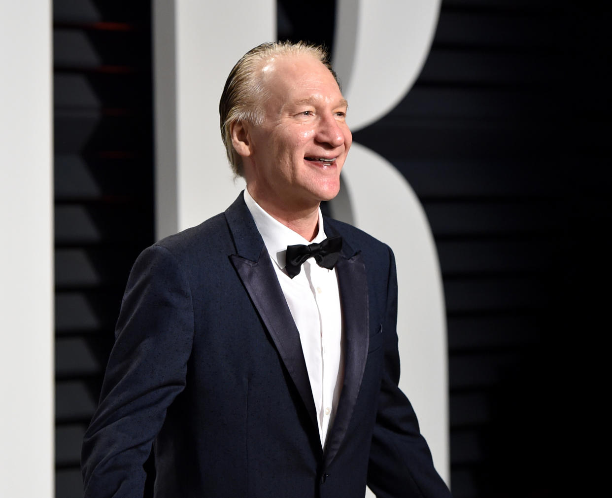 "Real Time" host Bill Maher defended former MSNBC host Chris Matthews, who resigned from Hardball in March. (Photo: Getty Images)