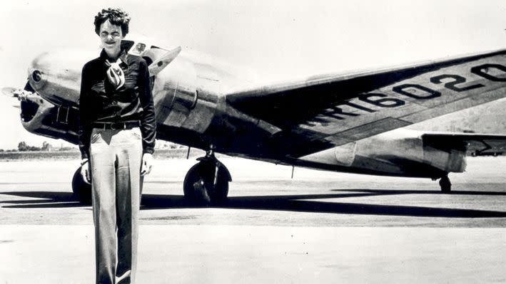 american aviator amelia earhart, c 1930s