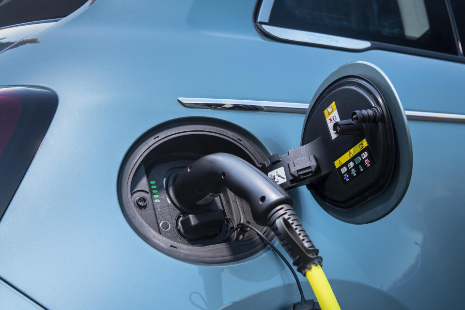 There are a range of different ways to charge an EV. (Fiat)