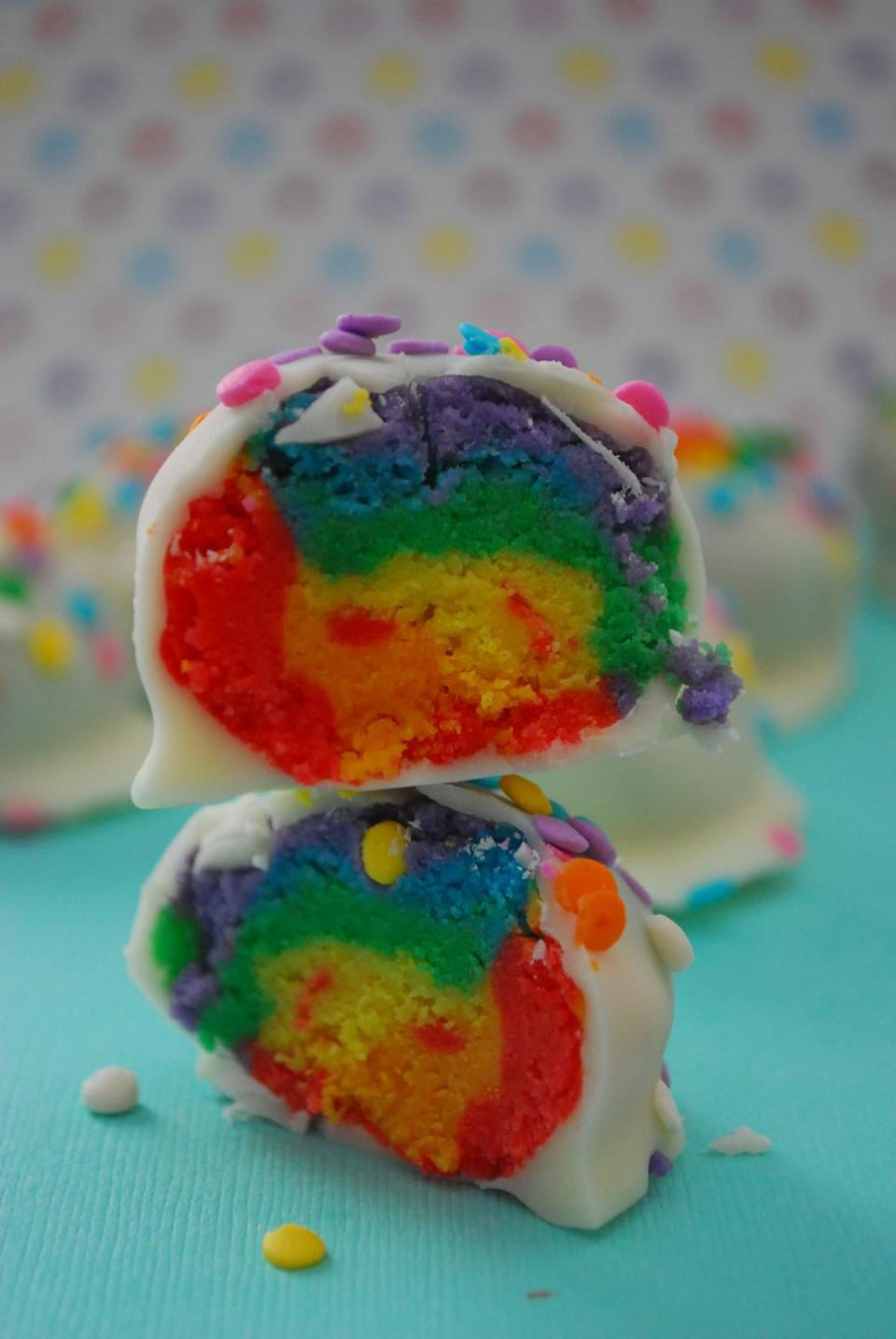 Rainbow Truffles