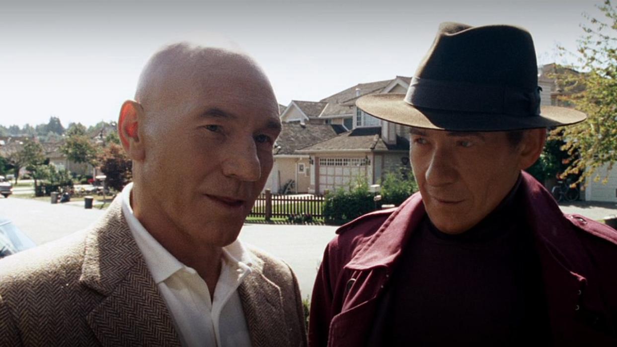  Patrick Stewart and Ian McKellen in X-Men: The Last Stand. 