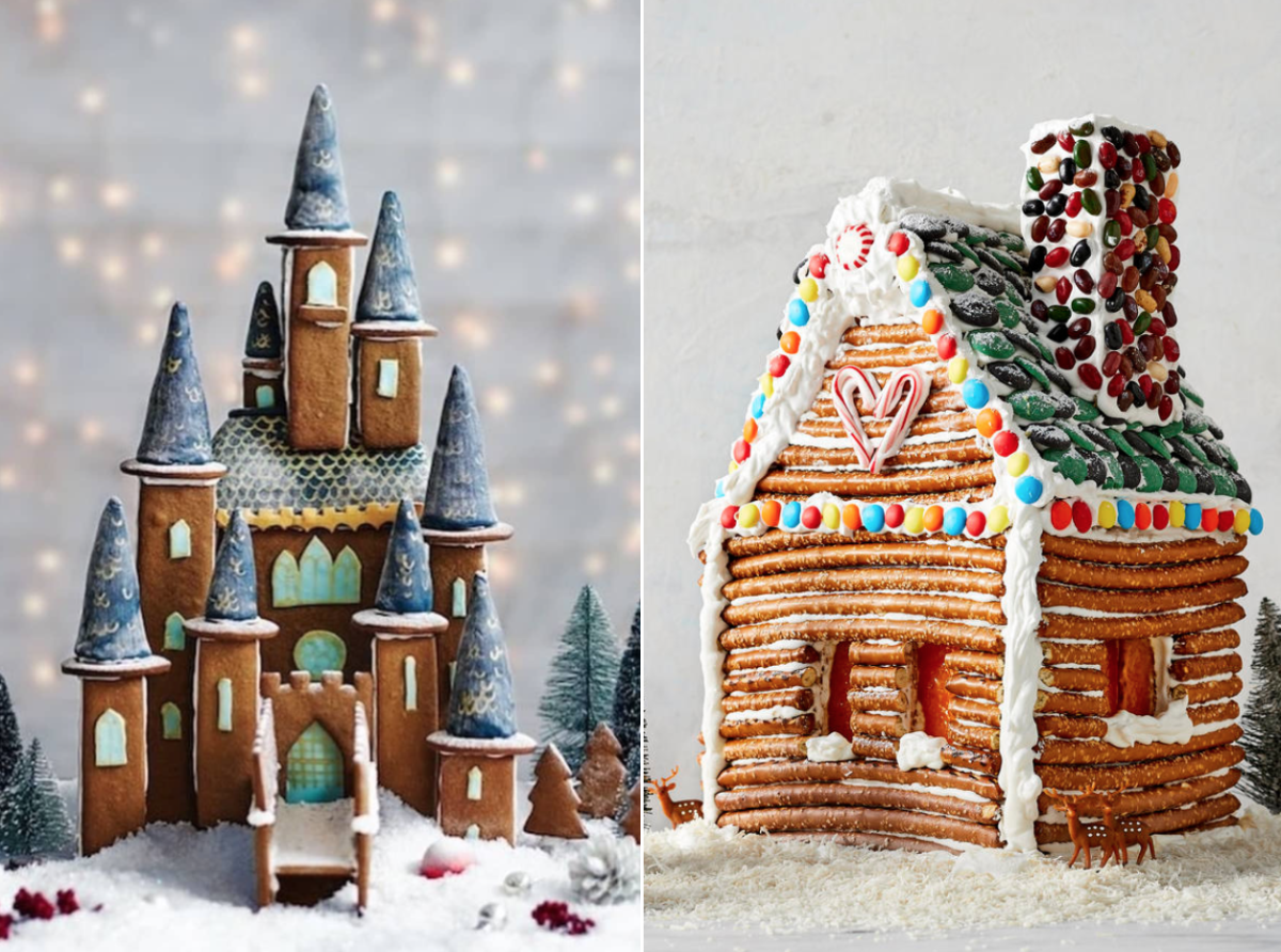 Winter Lodge Gingerbread House Kit