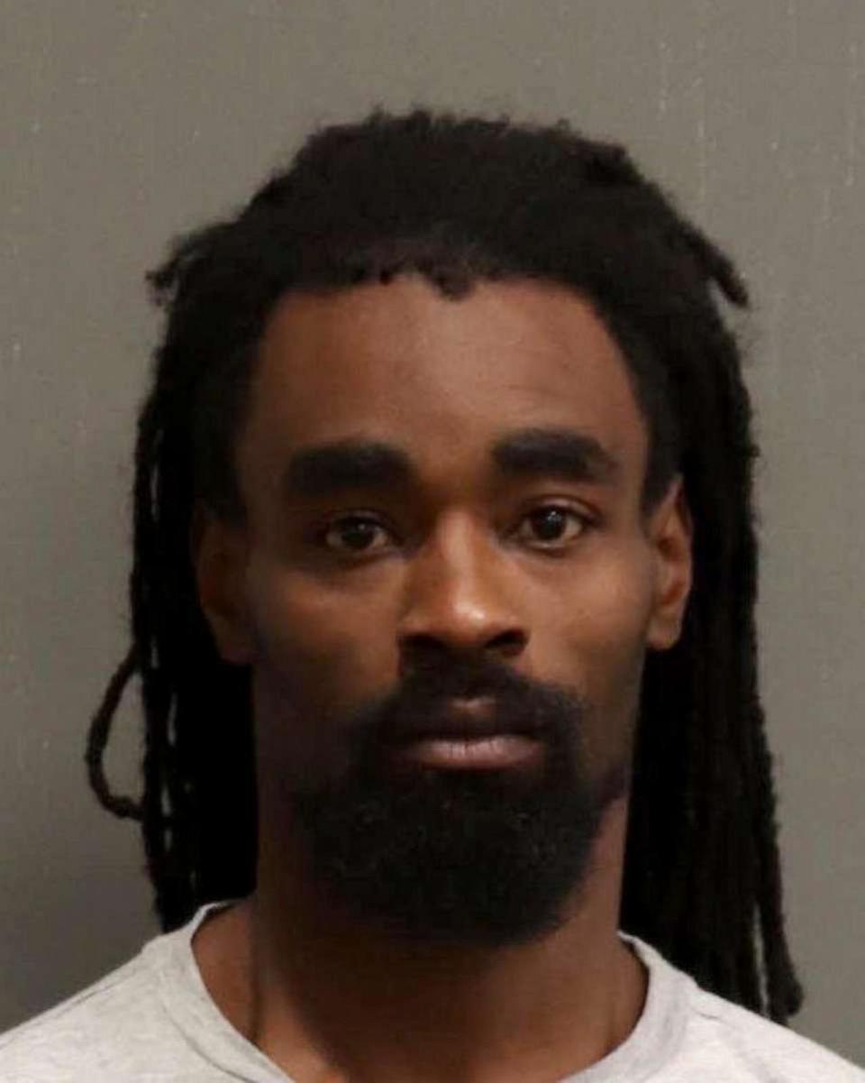 PHOTO: Shaquille Taylor, 29, seen in this undated police handout, was arrested and charged with aggravated assault and evidence tampering, Nashville police said. (Nashville Police Department via X)