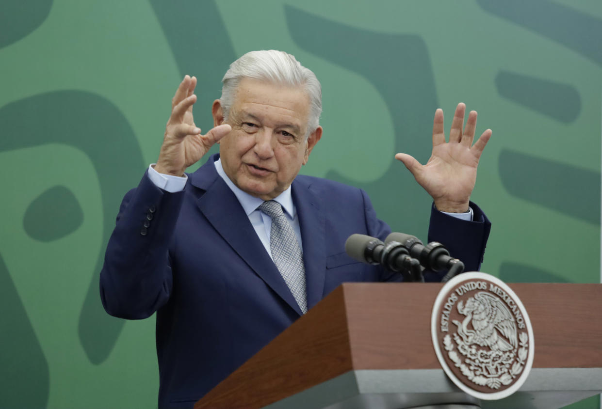 Andrés Manuel López Obrador. (Foto: Gerardo Vieyra/NurPhoto via Getty Images)