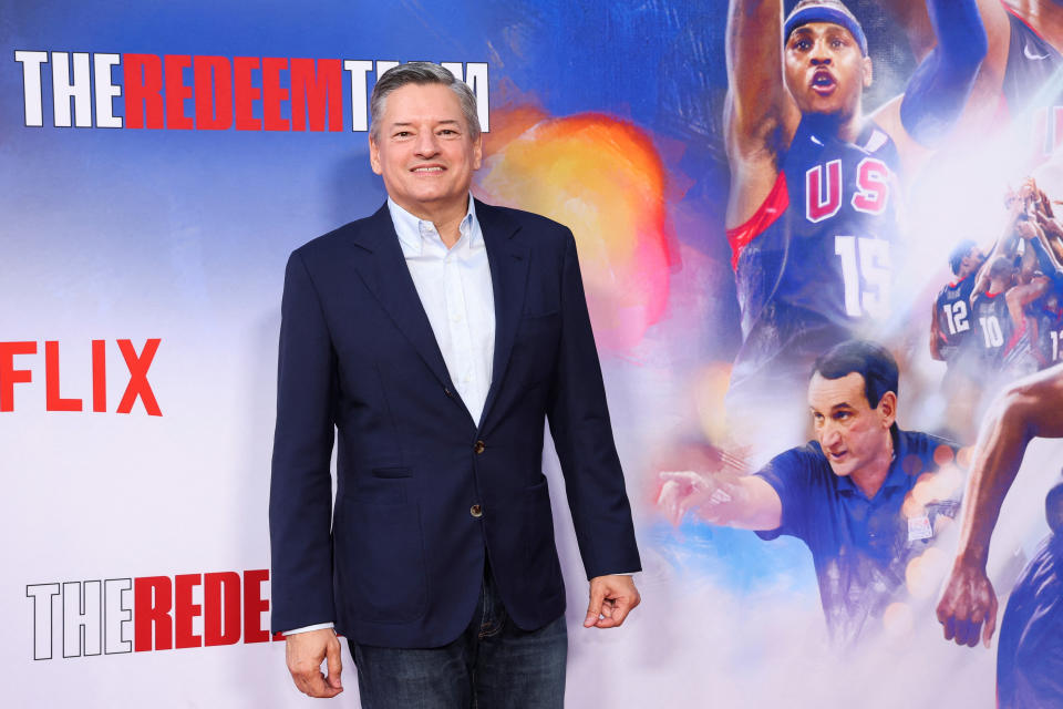 Co-CEO Netflix Ted Sarandos menghadiri pemutaran film dokumenter tersebut